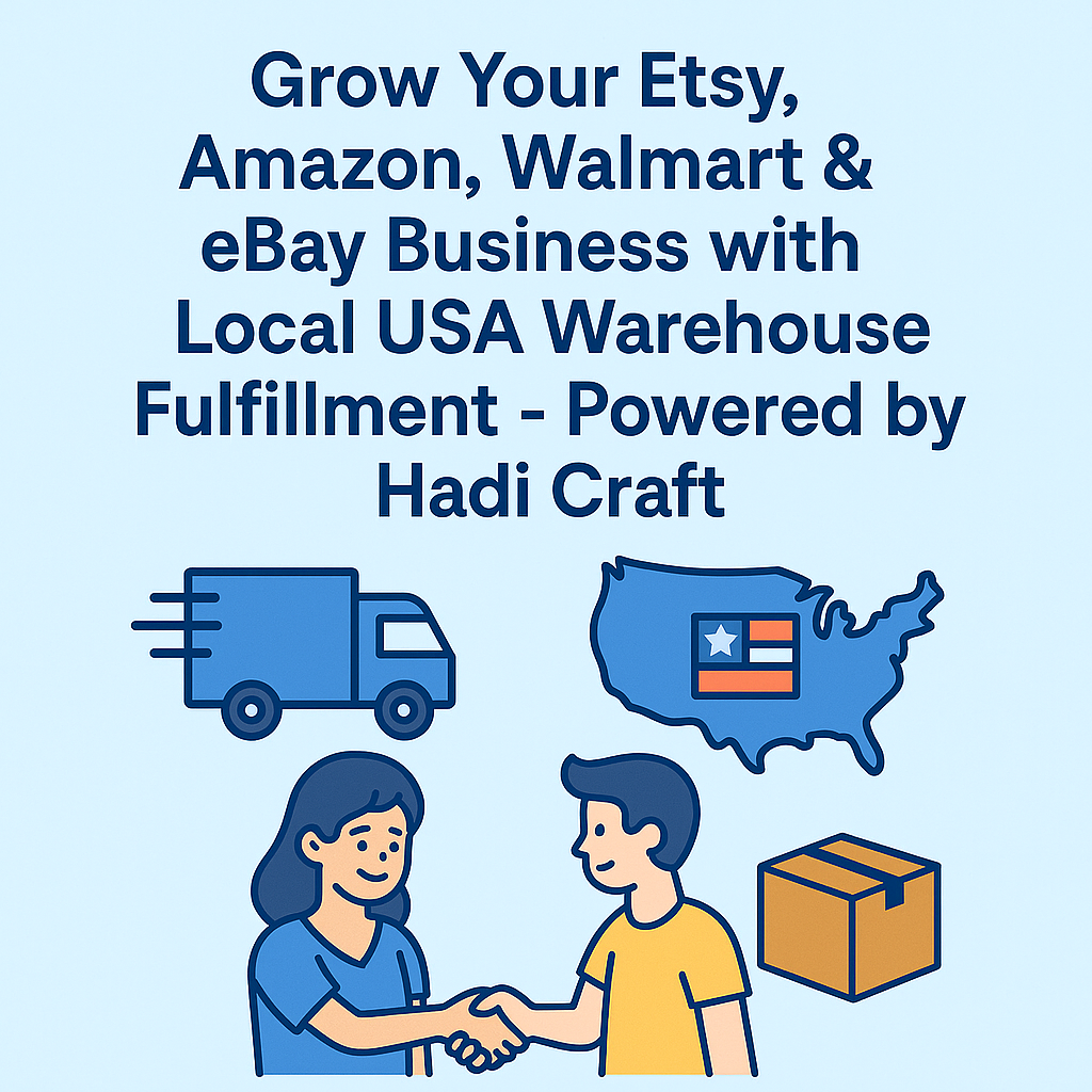Hadi Craft USA local fulfillment program 