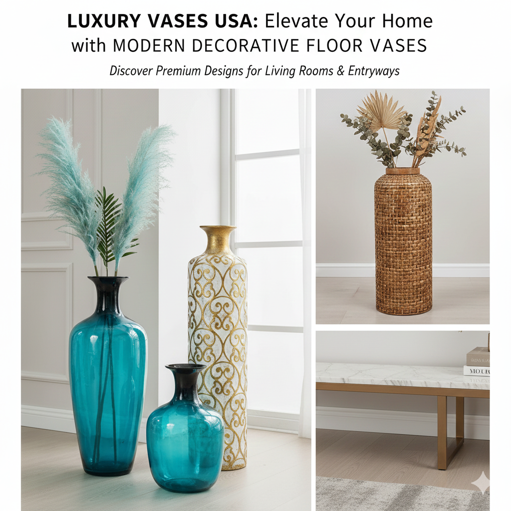 Floor decor Vases 