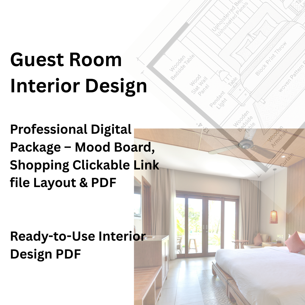 Interior Design Digital Services | Resell Digital Package - for Etsy -Amazon - Online