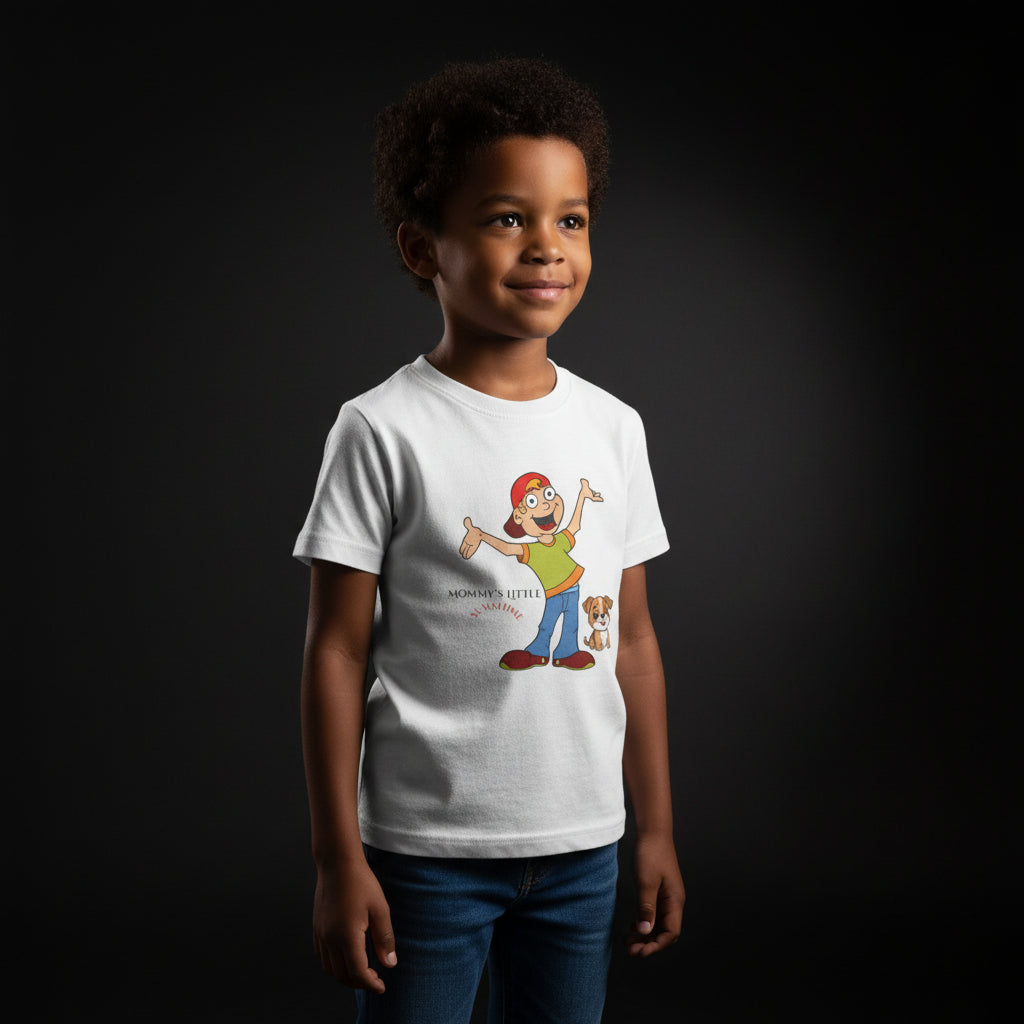 Mommy's Little Sunshine Toddler T-Shirt — Cute Kid & Puppy Graphic Tee