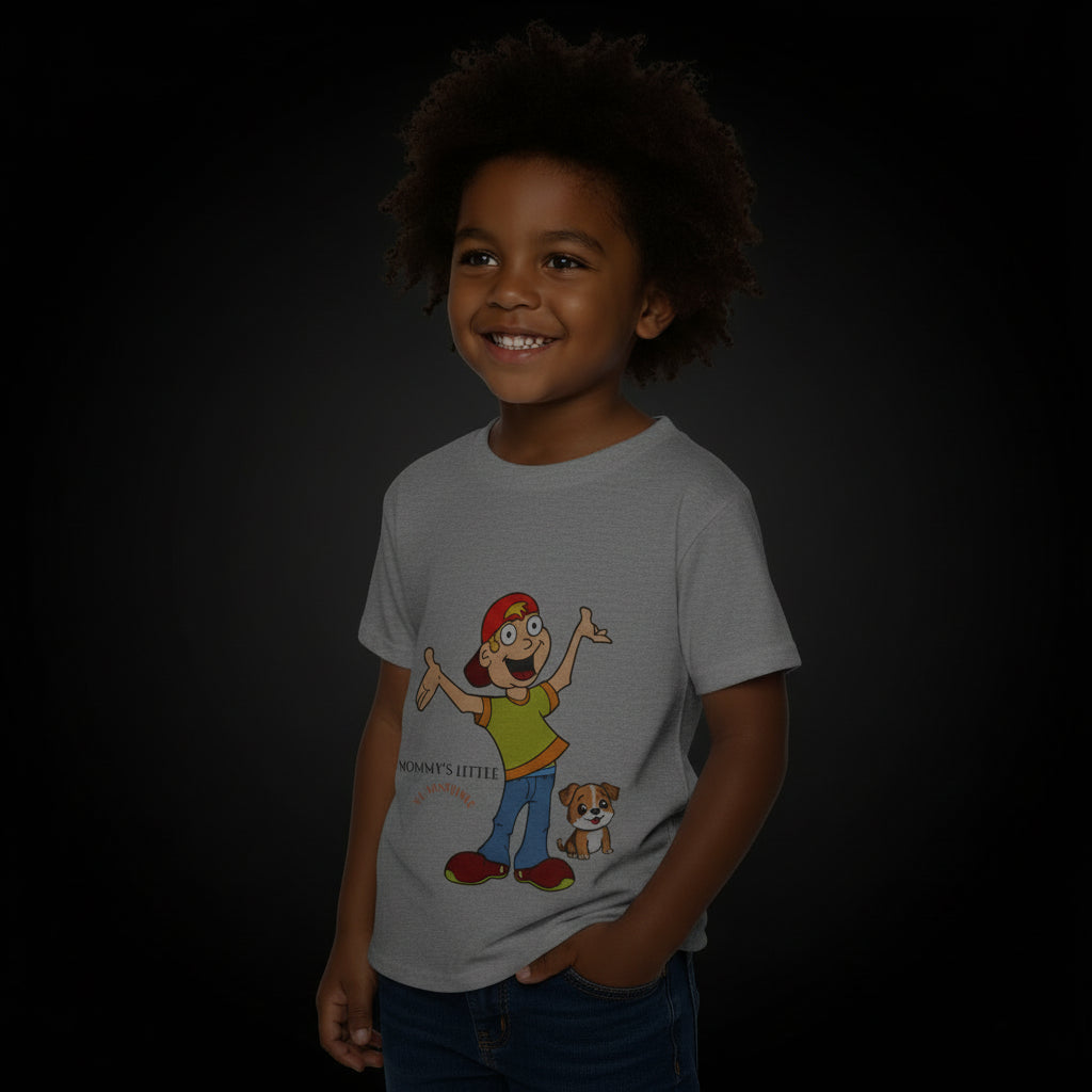 Mommy's Little Sunshine Toddler T-Shirt — Cute Kid & Puppy Graphic Tee