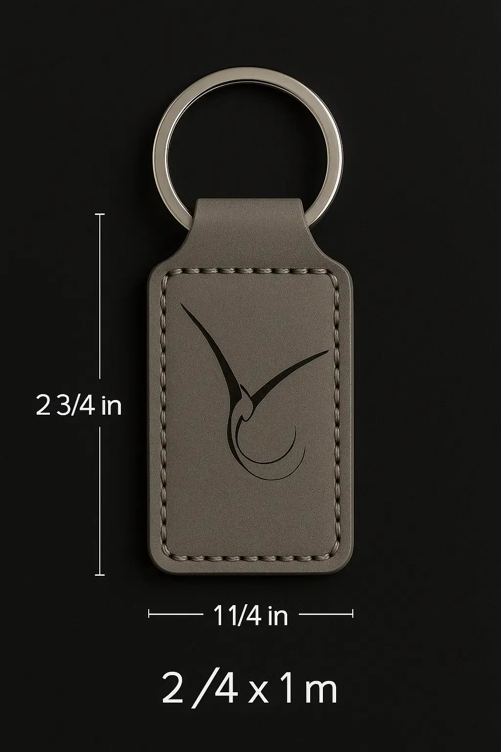 leather keychain 