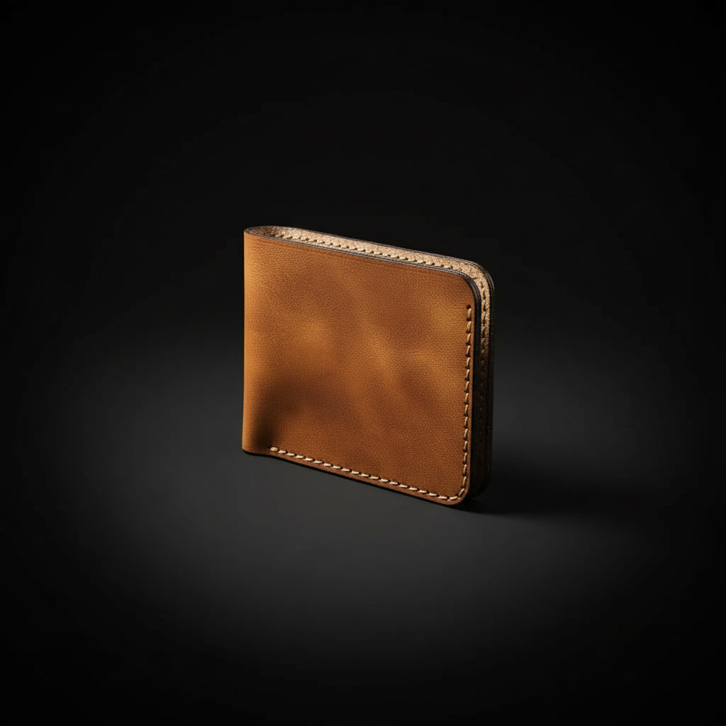 Rio Grande Handmade Full-Grain Leather Bifold Wallet for Men | Built to Last | Hadi Craft USA