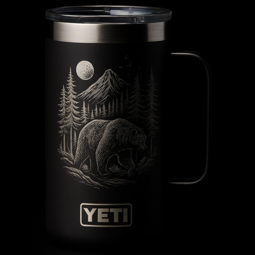 24 oz YETI Insulated Tumbler Travel Mug Multiple Colors & Custom Engraving