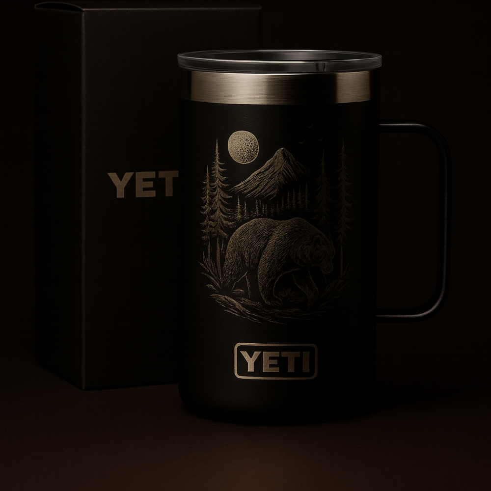 24 oz YETI Insulated Tumbler Travel Mug Multiple Colors & Custom Engraving