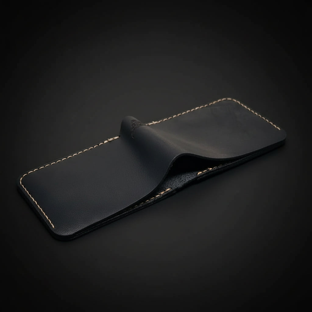 Rio Grande Handmade Full-Grain Leather Bifold Wallet for Men | Built to Last | Hadi Craft USA