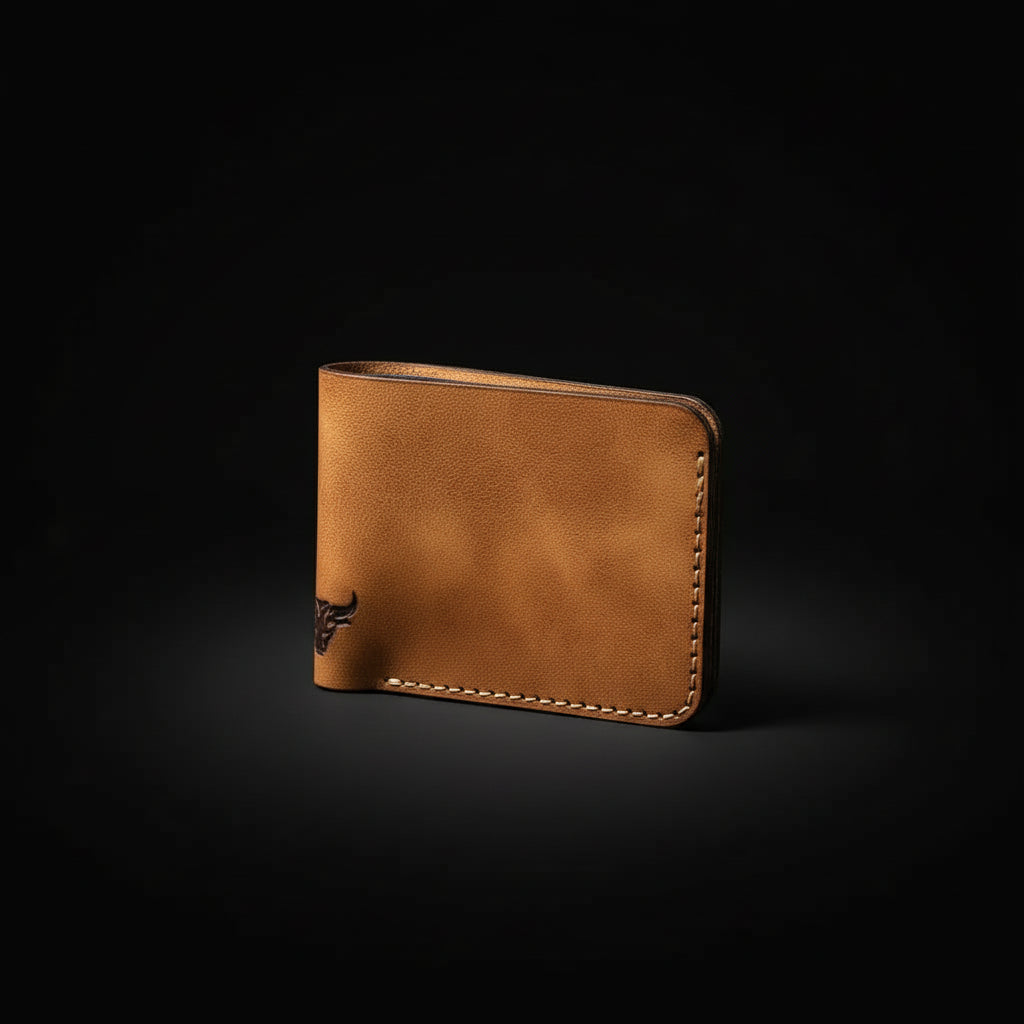 Rio Grande Handmade Full-Grain Leather Bifold Wallet for Men | Built to Last | Hadi Craft USA