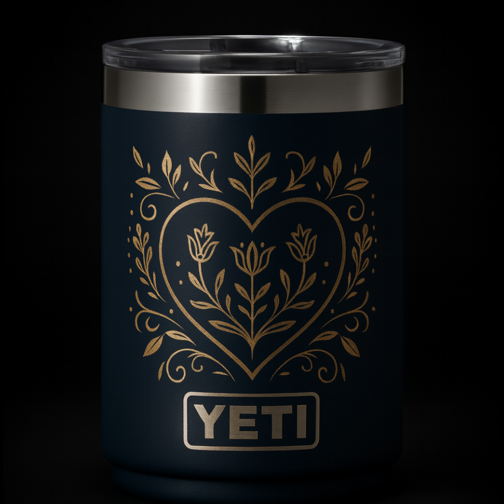 10 oz YETI Insulated Tumbler Multiple Colors & Custom Engraving Travel Cup
