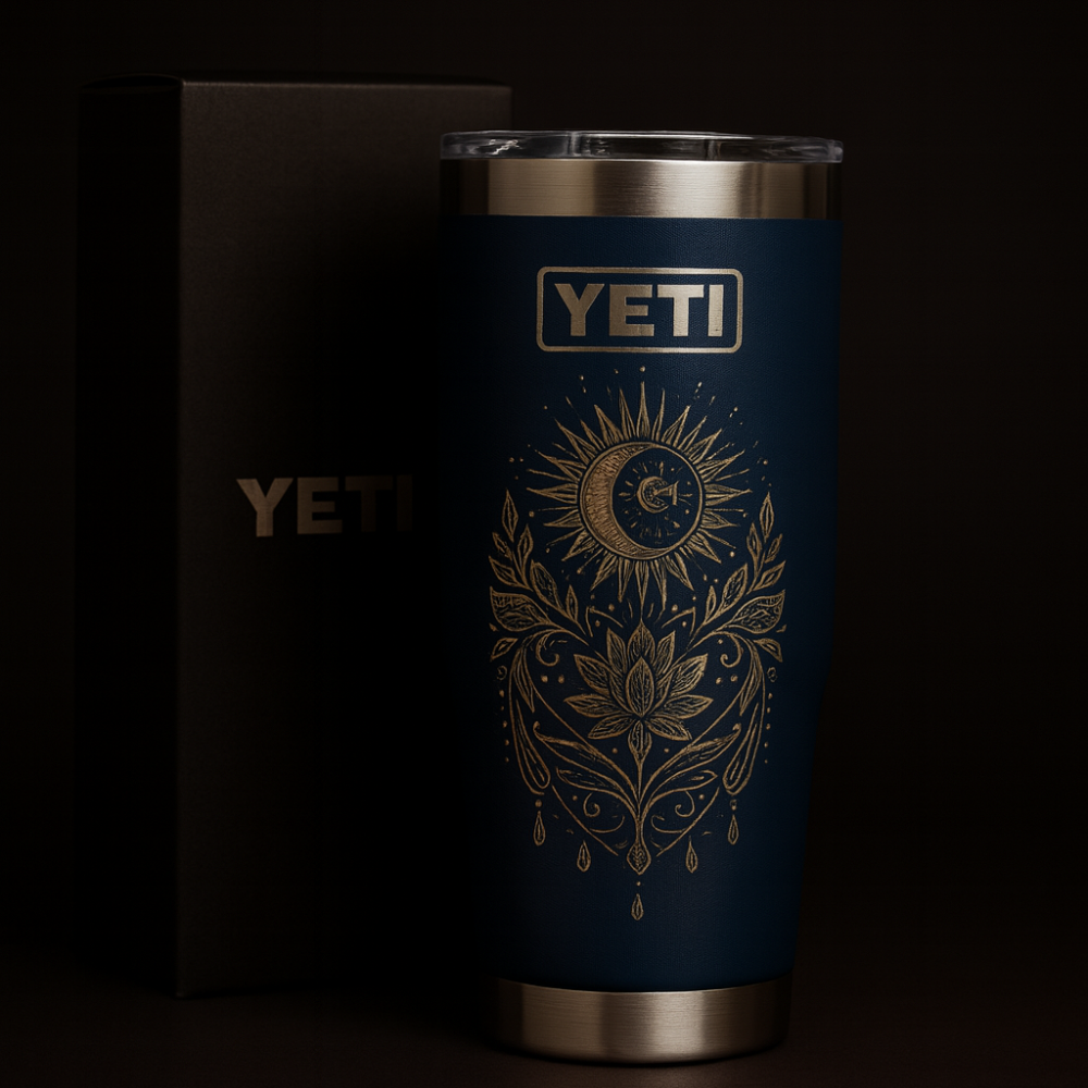 20 oz YETI Insulated Tumbler – Multiple Colors & Custom Engraving Personalized Travel Mug