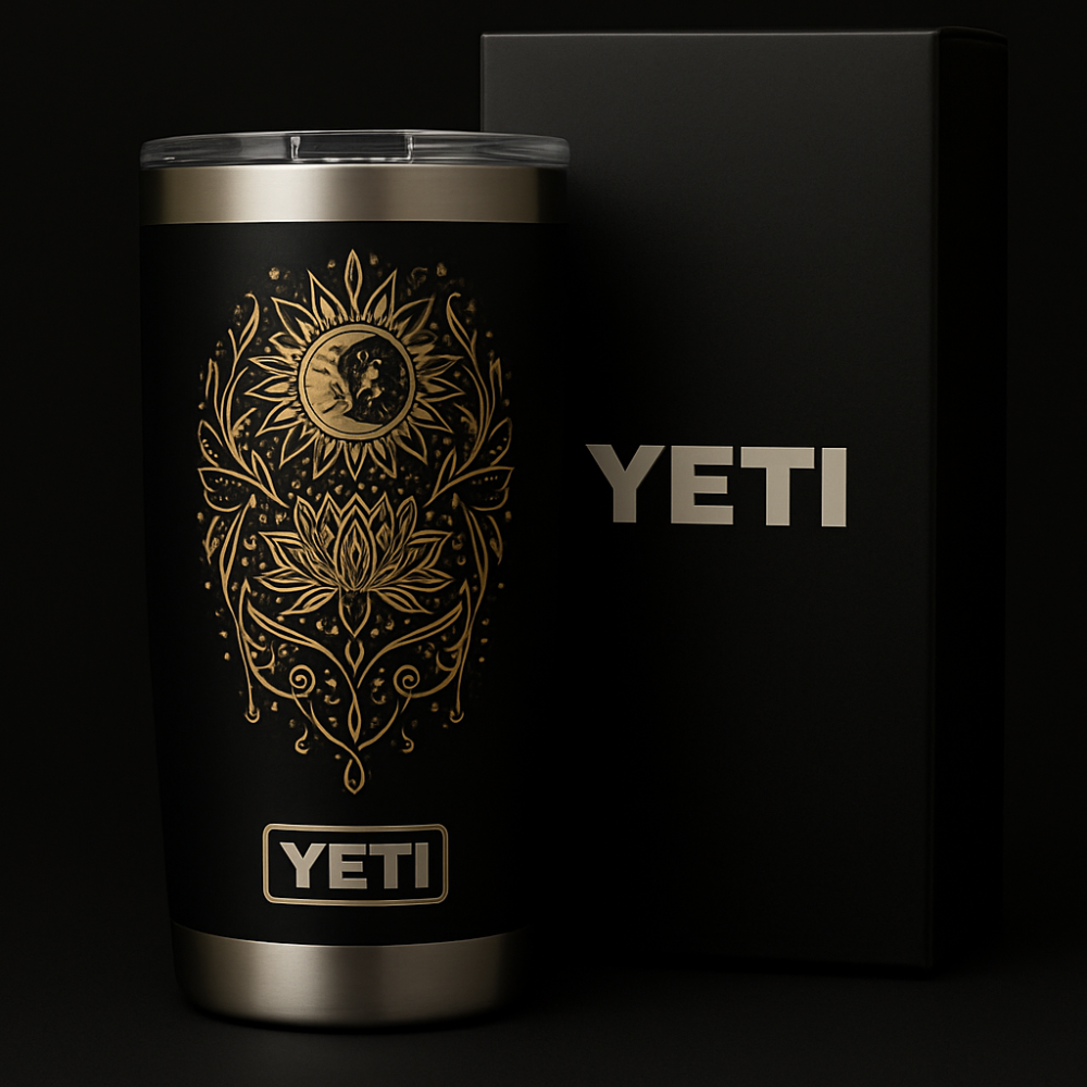 20 oz YETI Insulated Tumbler – Multiple Colors & Custom Engraving Personalized Travel Mug