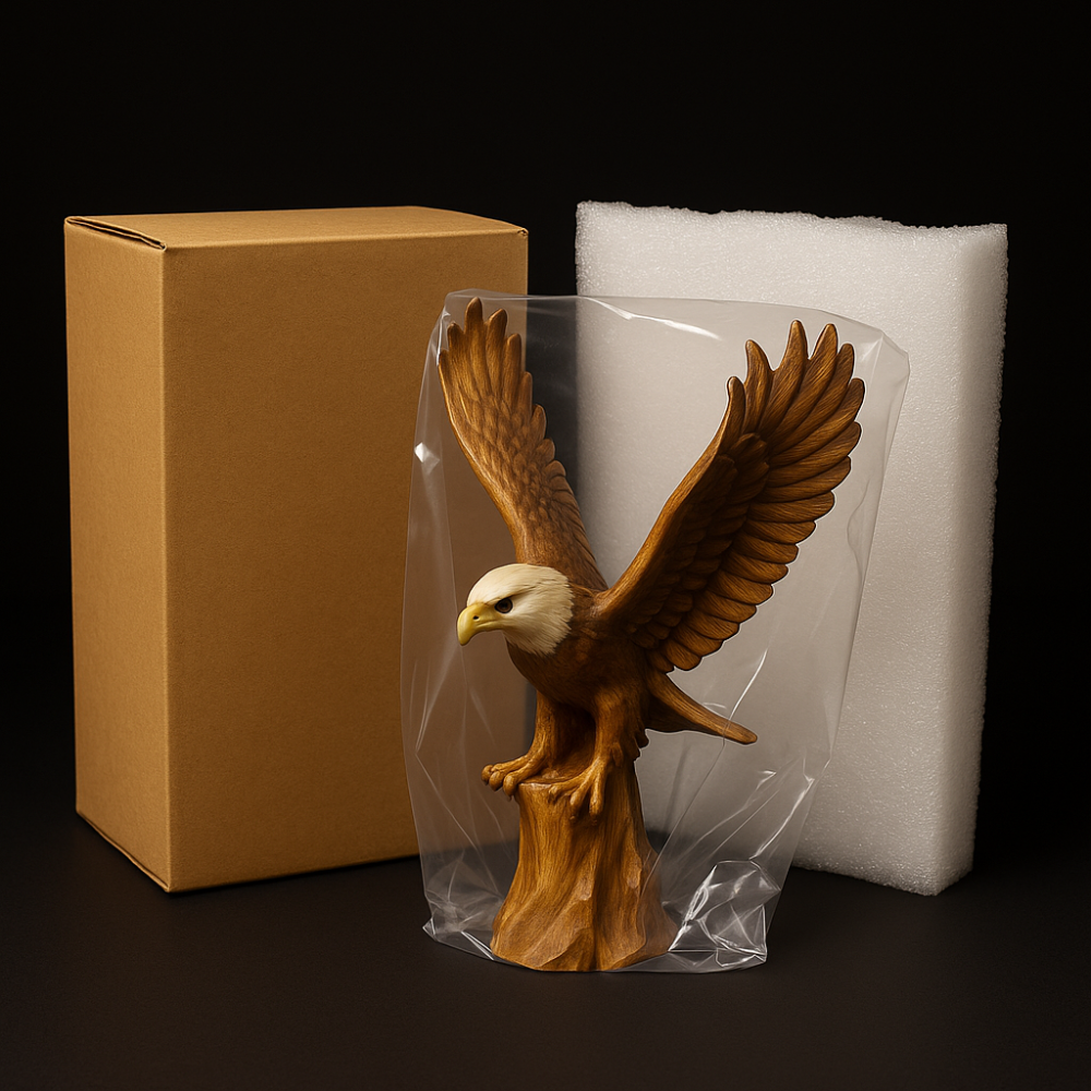Bald Eagle Resin Sculpture