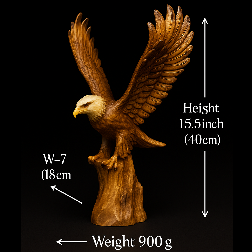 Bald Eagle Resin Sculpture