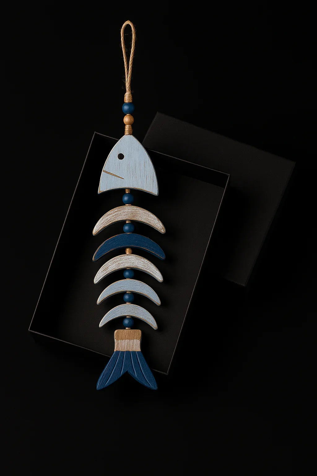 Home decor Wooden Rustic Fish Driftwood Wall Decor Hadi Craft