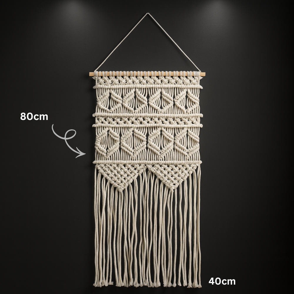 Macrame Wall Hanging, Boho Wall Decor, Bohemian Home Decor, Cotton Macrame, Wall Art