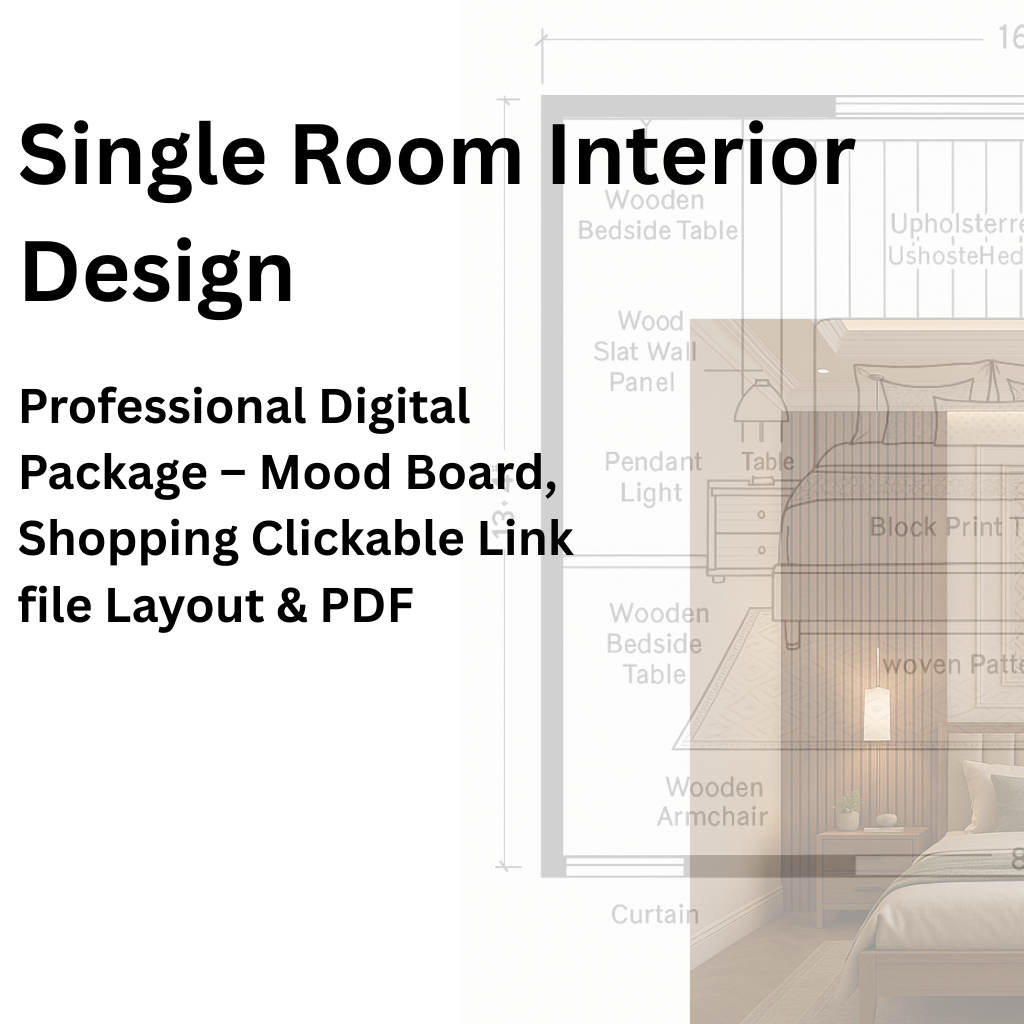 Interior Design Digital Services | Resell Digital Package - for Etsy -Amazon - Online