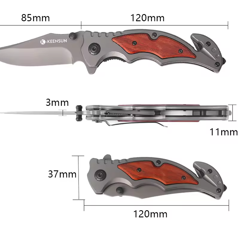 Mini Pocket Tactical Folding Knife | Survival Hunting & Camping Knife for Outdoor Use