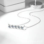 925 sterling silver moissanite pendant necklace Luxury Pendant - Hadi Craft