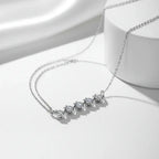 925 sterling silver moissanite pendant necklace Luxury Pendant - Hadi Craft