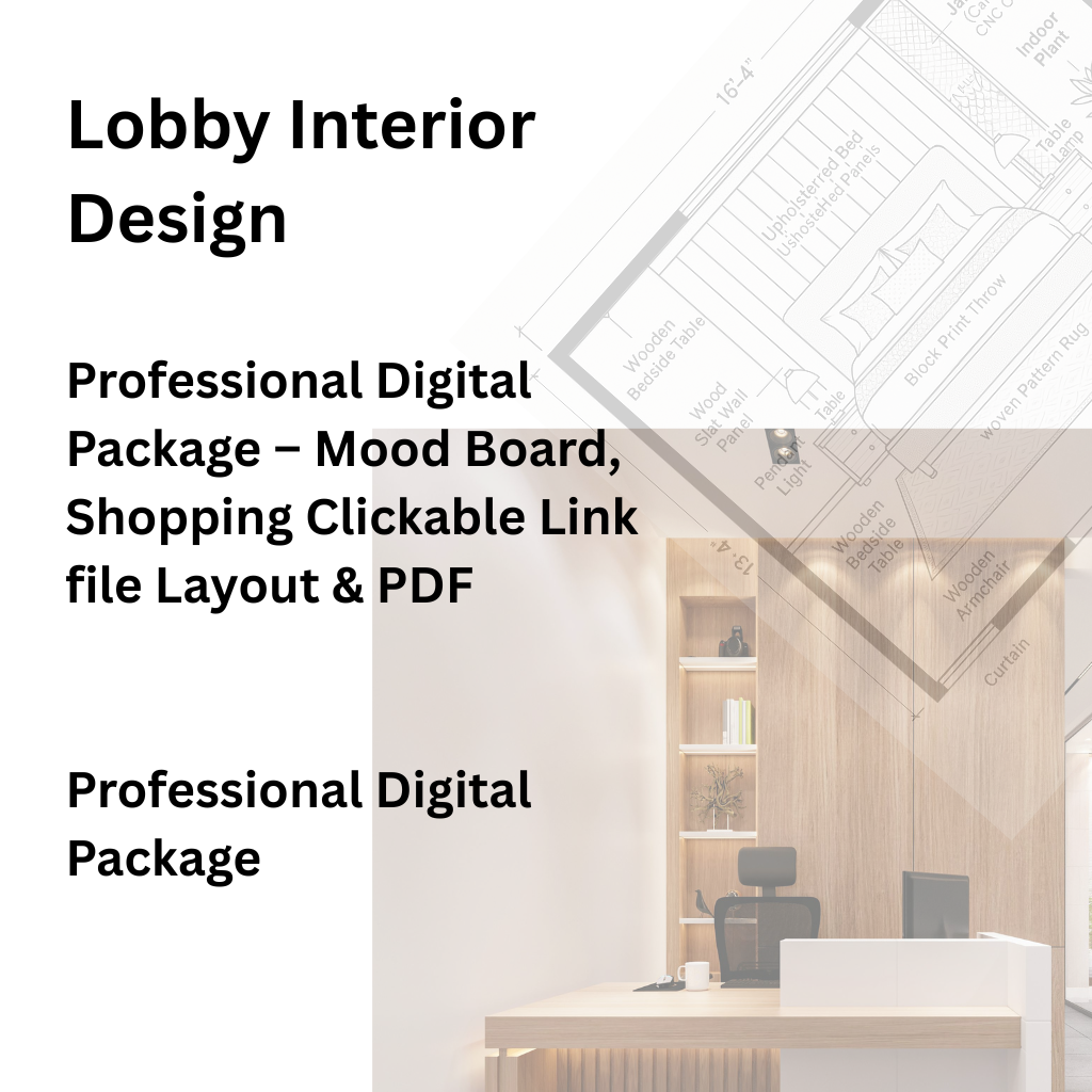 Interior Design Digital Services | Resell Digital Package - for Etsy -Amazon - Online
