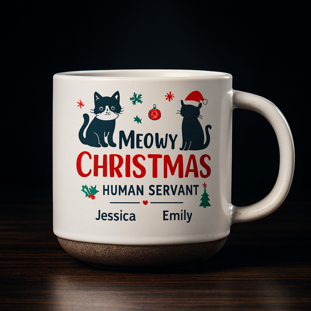 Christmas coffee mug USA Hadi Craft