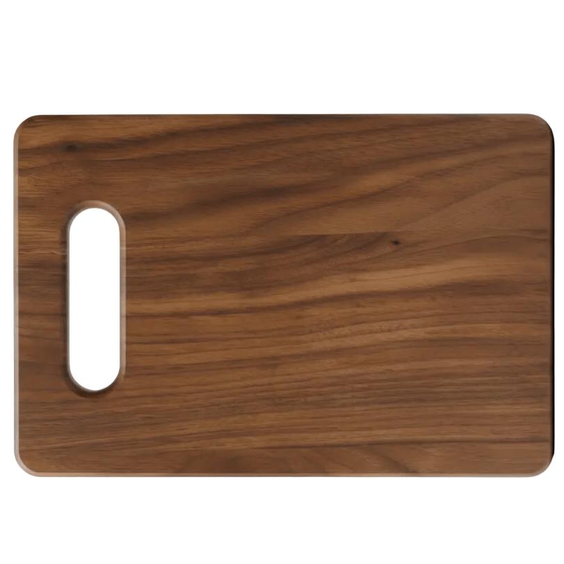 9x6 Walnut Wood Cutting Board – Handmade Charcuterie & Serving Board - Hadi Craft