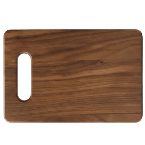 9x6 Walnut Wood Cutting Board – Handmade Charcuterie & Serving Board - Hadi Craft