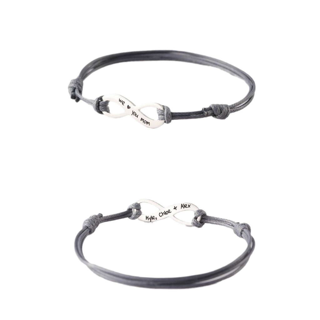 Adjustable Rope Bracelet with Stainless Steel Buckle – Unisex - Hadi Craft