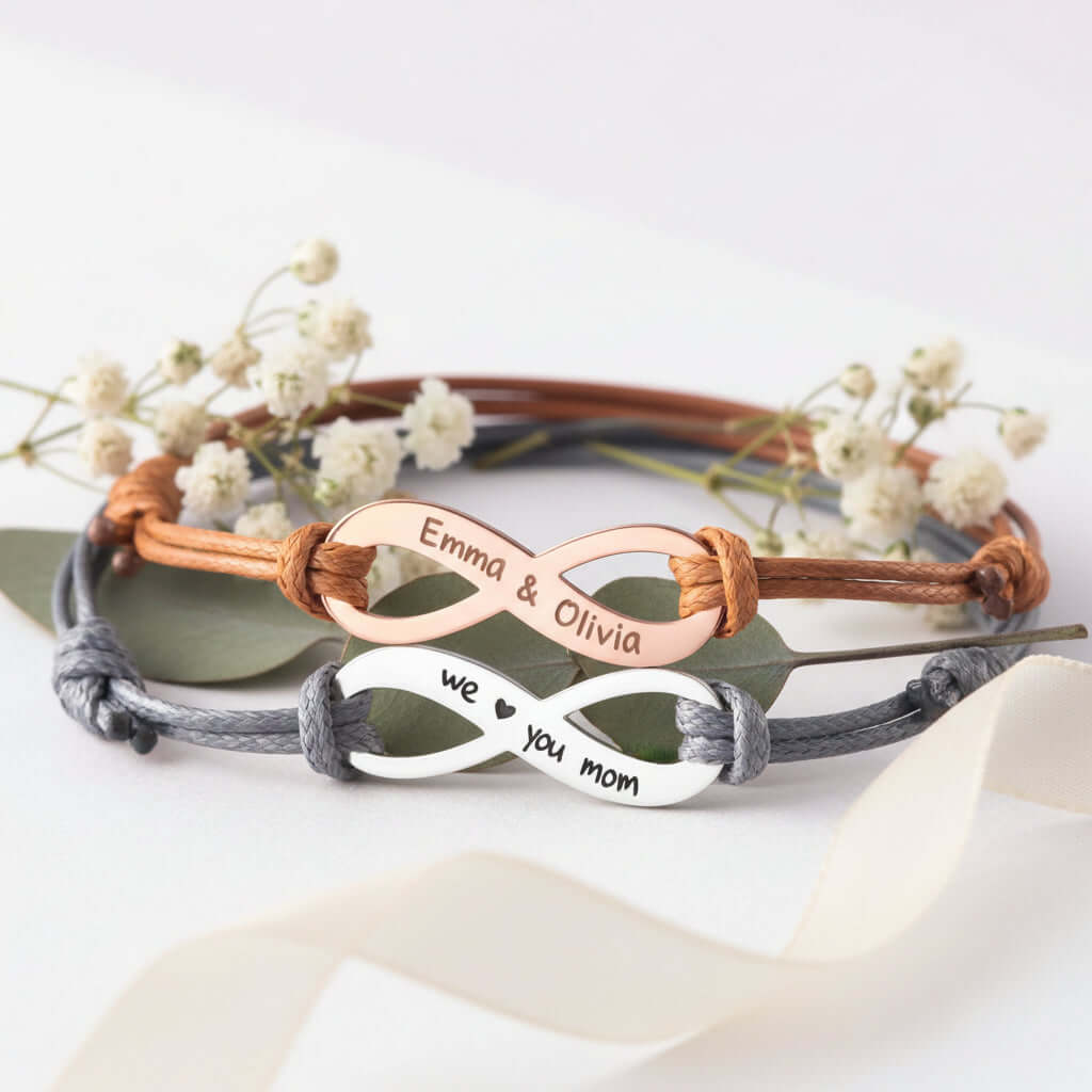 Adjustable Rope Bracelet with Stainless Steel Buckle – Unisex - Hadi Craft