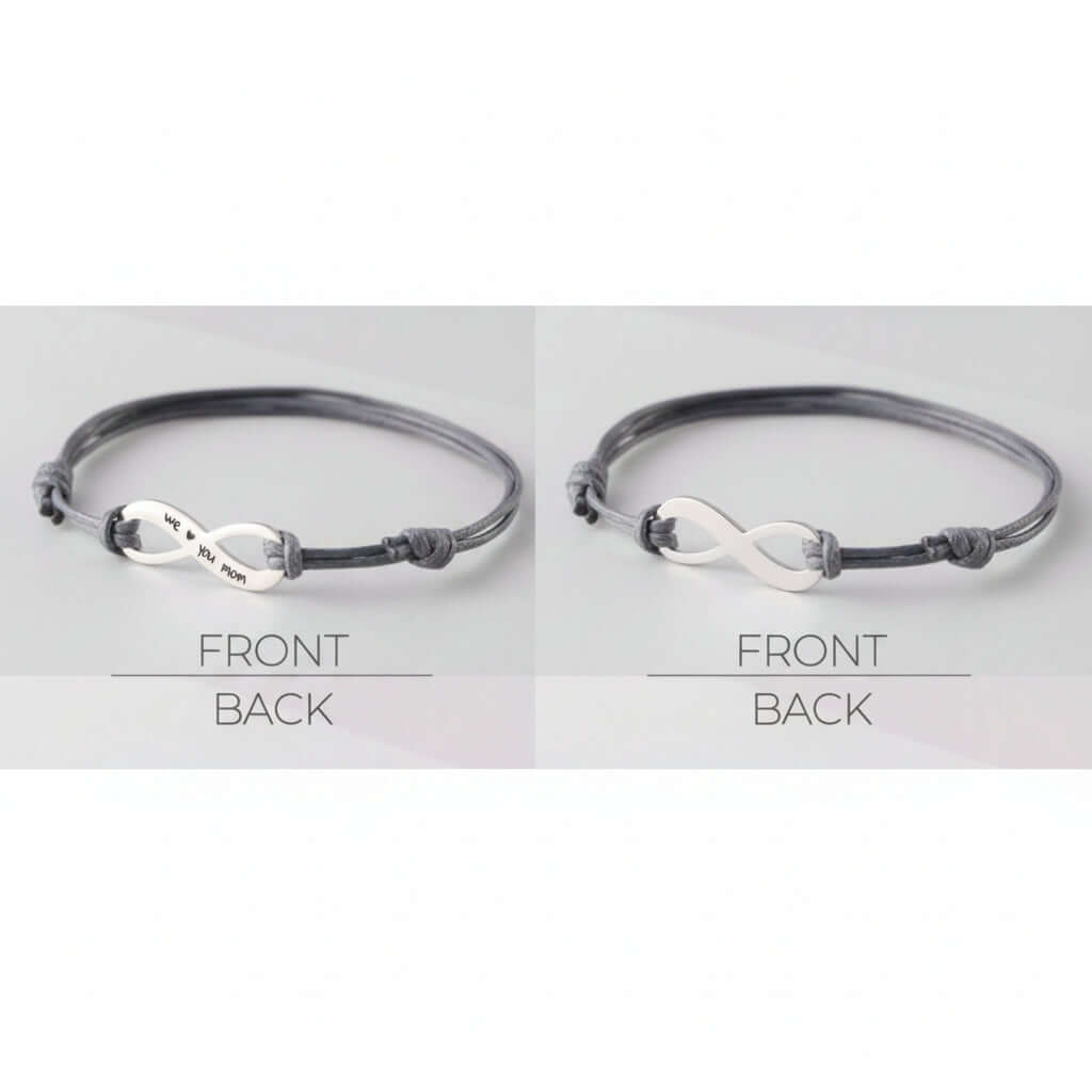 Adjustable Rope Bracelet with Stainless Steel Buckle – Unisex - Hadi Craft
