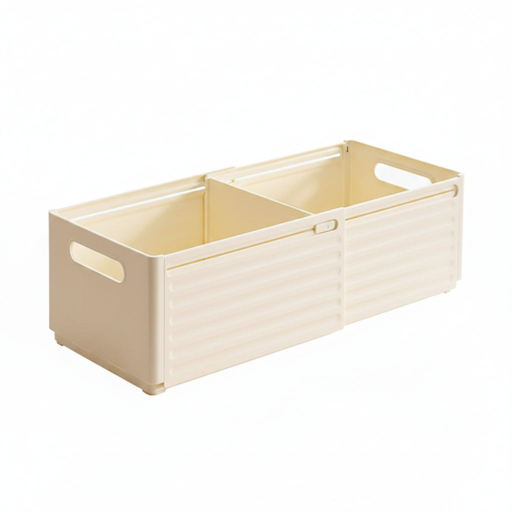 Adjustable drawer organizer Retractable Stackable Storage Box - Hadi Craft