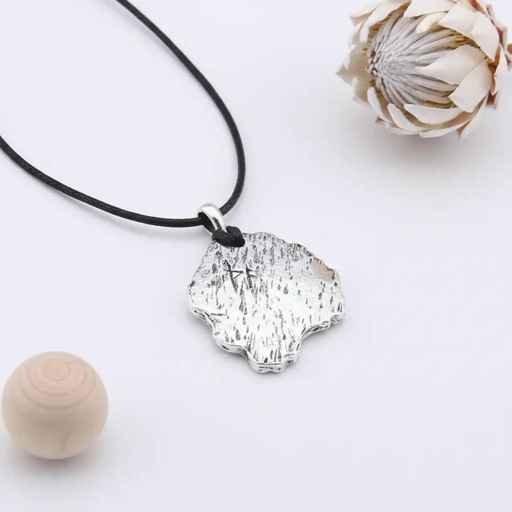 Aegishjalmr Viking necklace for men – Viking Rune Pendant Norse Amulet - Hadi Craft