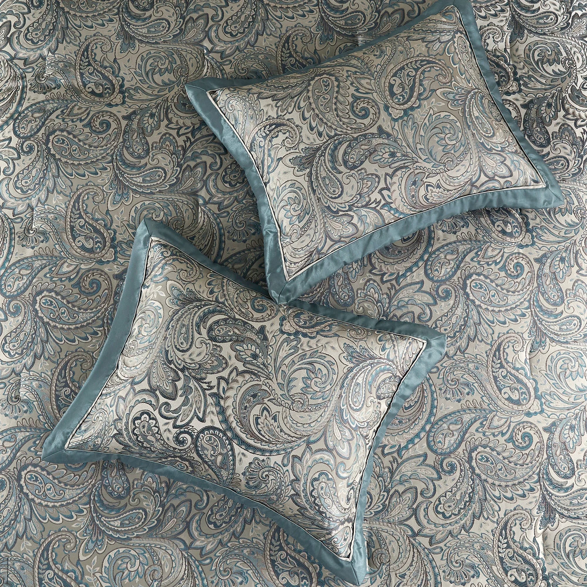 Comforter Set with Cotton Bed Sheets 12 Pieces