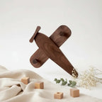 Airplane shaped coat rack for kids Wooden Wall Coat Hooks for Kids - Hadi Craft