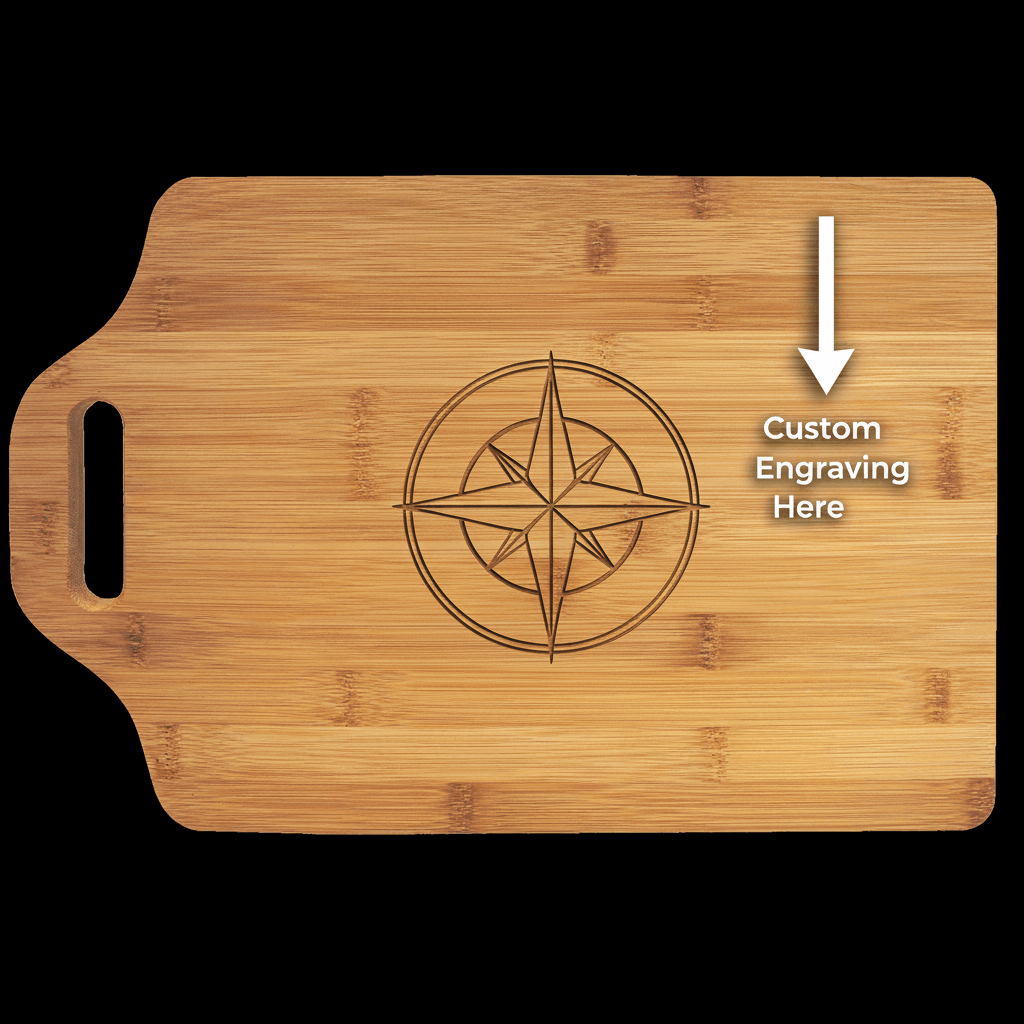 Bamboo cutting board 15 x 10 combines functionality with craftsmanship - Hadi Craft