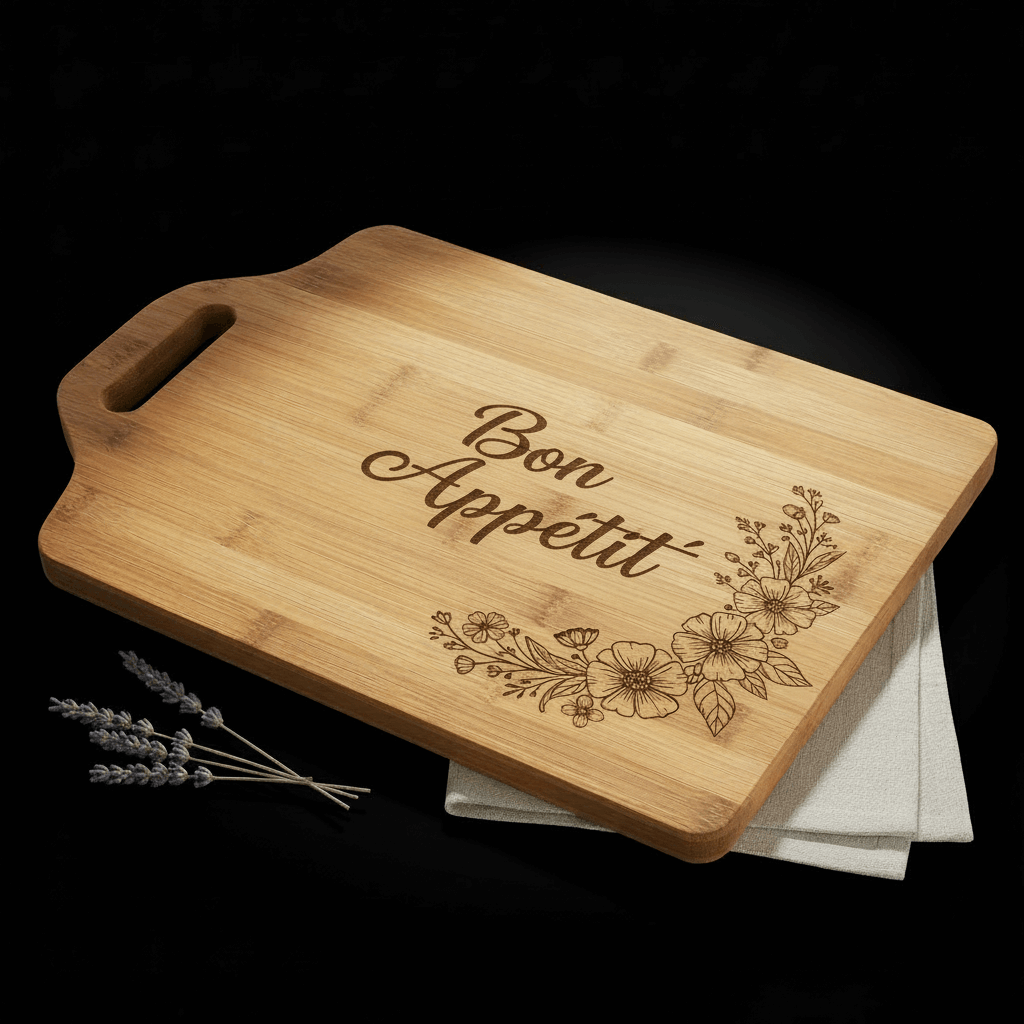 Bamboo cutting board 15 x 10 combines functionality with craftsmanship - Hadi Craft