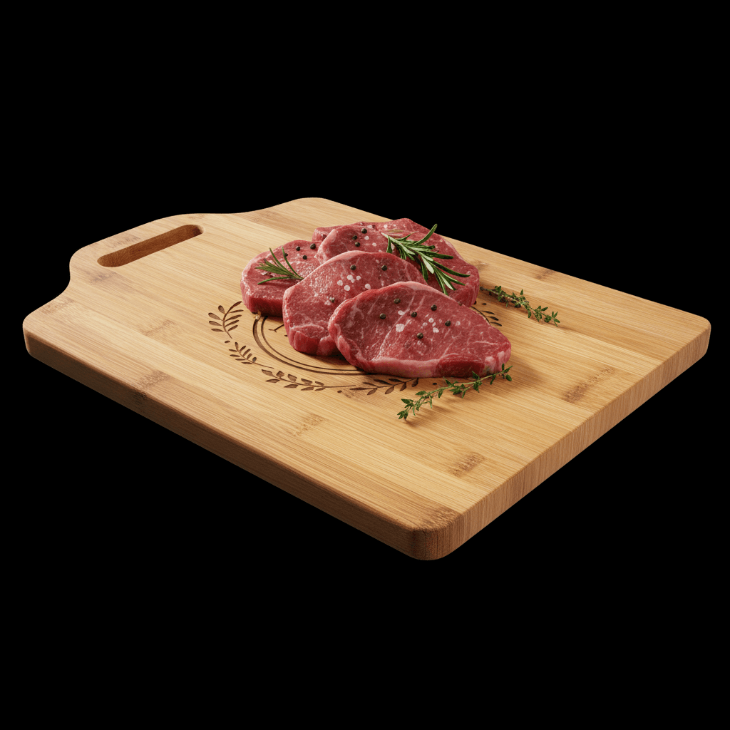 Bamboo cutting board 15 x 10 combines functionality with craftsmanship - Hadi Craft