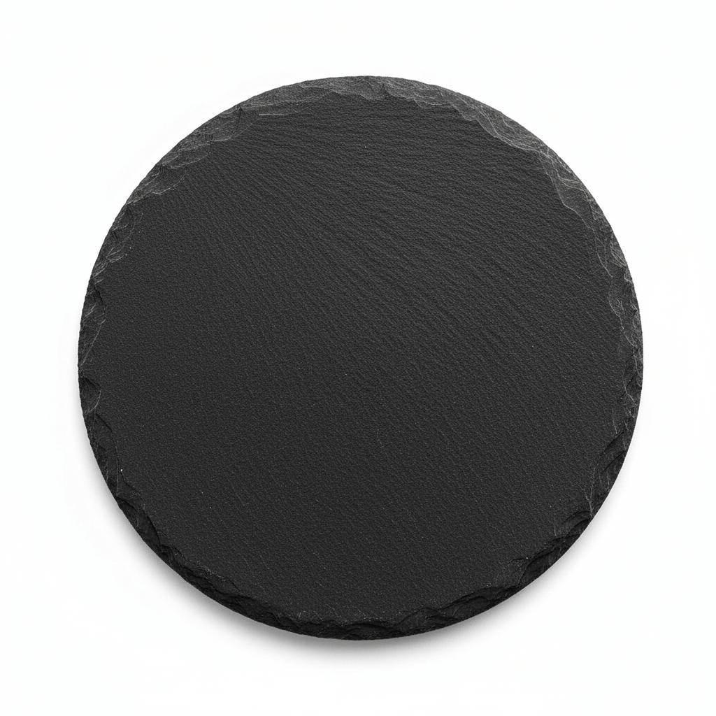 Black slate Coaster with customize Engraving - Hadi Craft