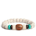 Bodhi Seed Root Bracelet Single Circle Bracelet Beads Beaded - Hadi Craft