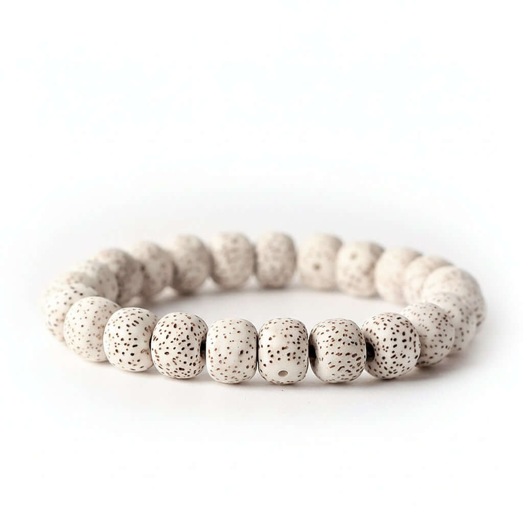 Bodhi Seed Root Bracelet Single Circle Bracelet Beads Beaded - Hadi Craft