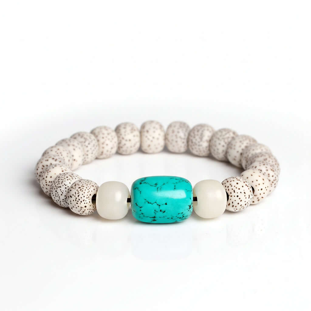 Bodhi Seed Root Bracelet Single Circle Bracelet Beads Beaded - Hadi Craft