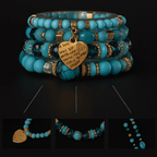 Bohemian Beaded Bracelet Set for Women & Men Handmade Stretch Stackable Bracelets - Hadi Craft