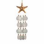 Bohemian Home decor wind chime Seashell Wind Chimes for Outside - Hadi Craft