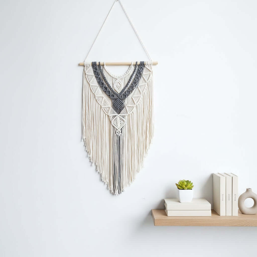 Bohemian wall hanging tapestry – Cotton Tapestry for Home Decor - Hadi Craft