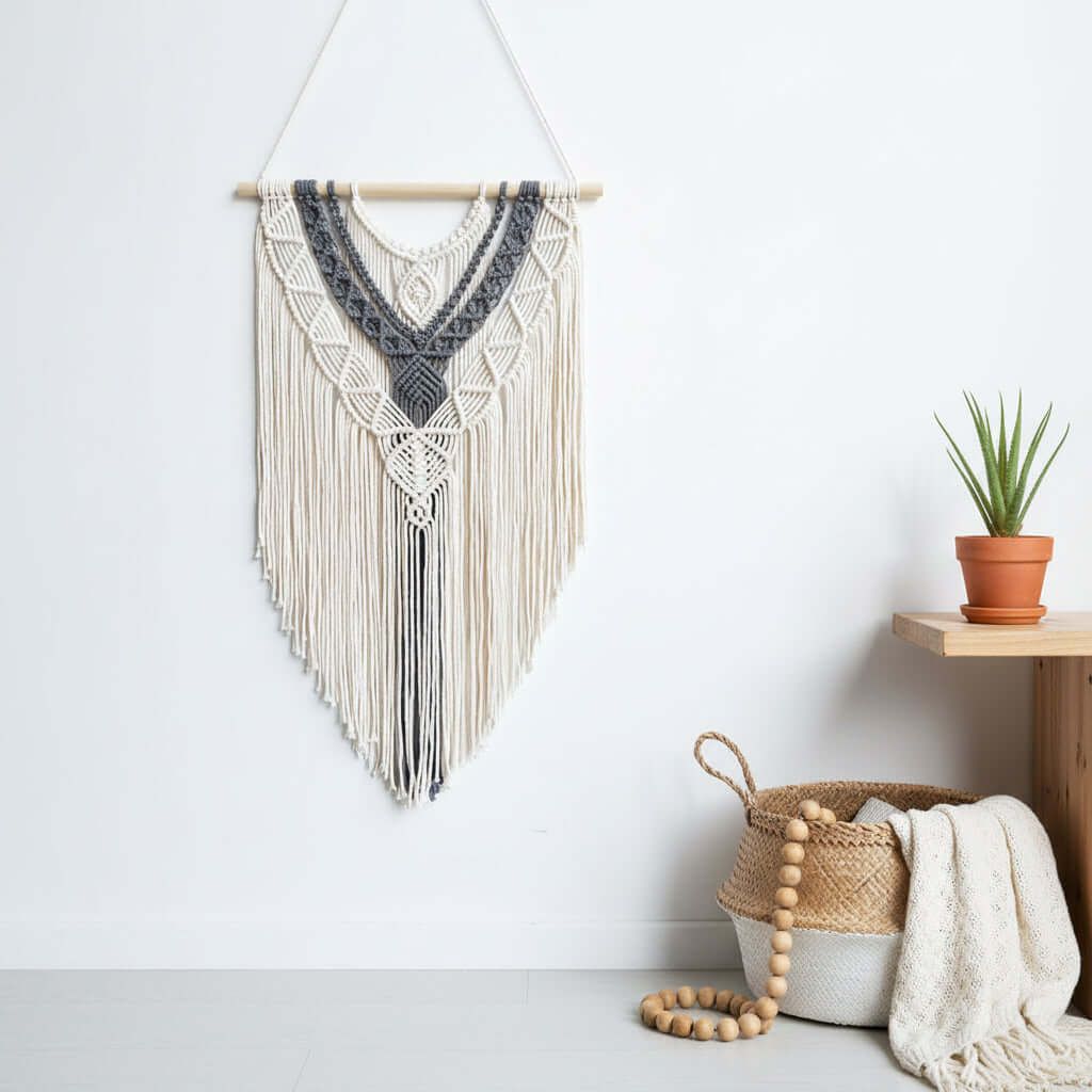 Bohemian wall hanging tapestry – Cotton Tapestry for Home Decor - Hadi Craft