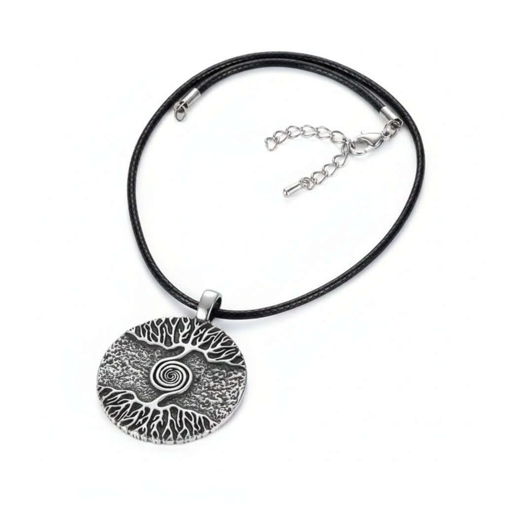 Celtic Tree of Life Necklace – Stainless Steel Pendant Chain - Hadi Craft