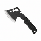 Compact tactical axe with black finish head with 4" cutting edge - Hadi Craft