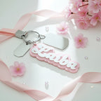 Custom Acrylic Name Keychain - Hadi Craft USA