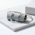Custom Alphabet Name Necklace – Sterling Silver Personalized Letter Pendant - Hadi Craft