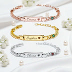 Custom Engraved 12th Birthday Bracelet for Kids – Stainless Steel - Hadi Craft