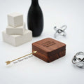 Custom Engraved Jewelry Box – Wooden Earring & Pendant Storage Case - Hadi Craft